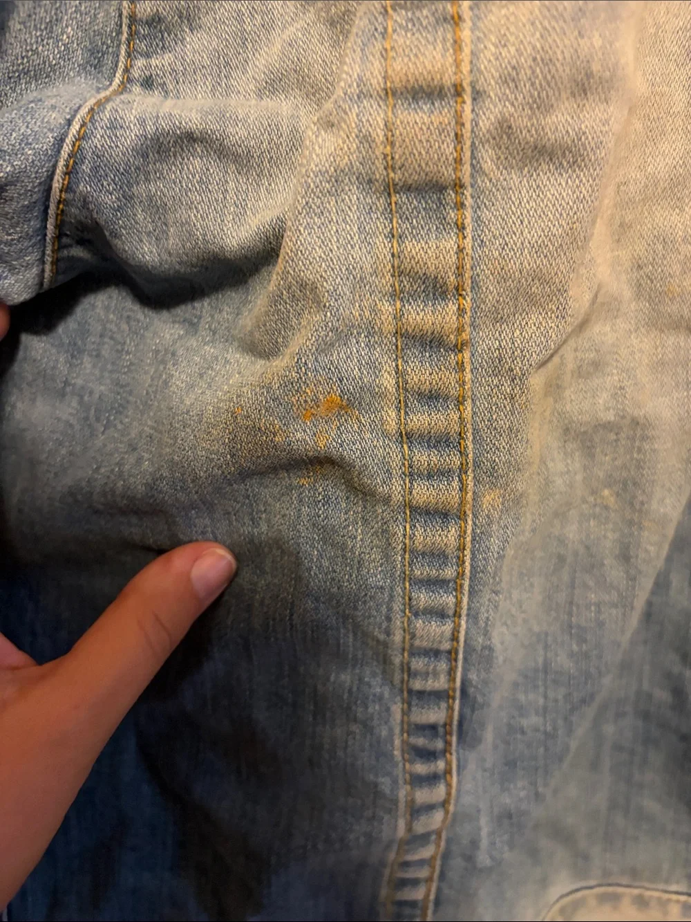 True Religion Light Blue Denim Trucker Jacket